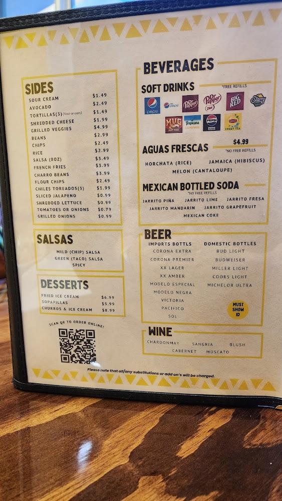 Las Vaquitas Mexican Food Menu image 3