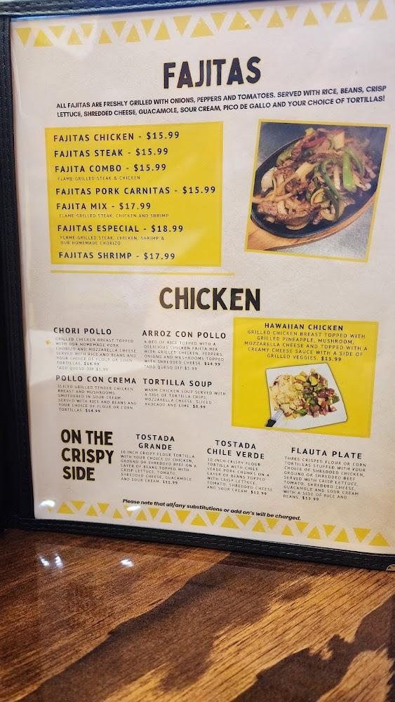 Las Vaquitas Mexican Food Menu image 4